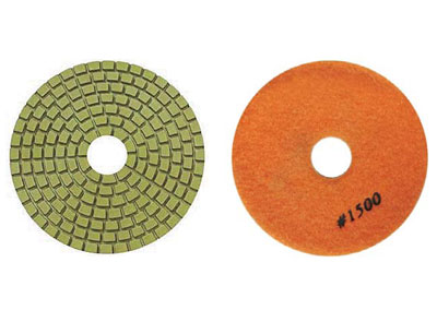 Diamond flexible polishing discs