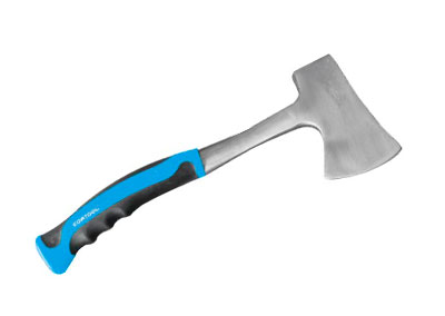 Rubber handle axe