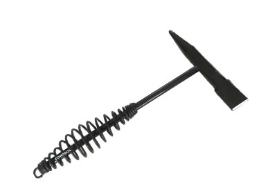 Spring handle chipping hammer