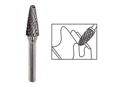 Rotary burrs type L - Conical with Round head