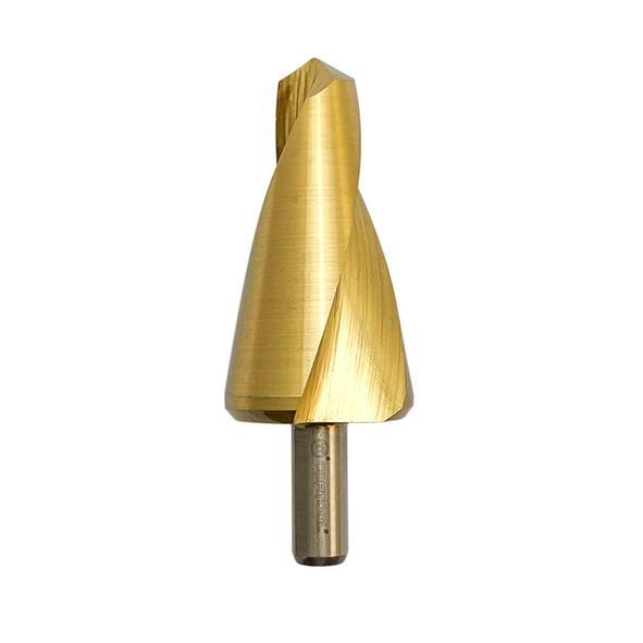HSS TiN coated Tube and sheet drills with Spiral Flute (arc groove)