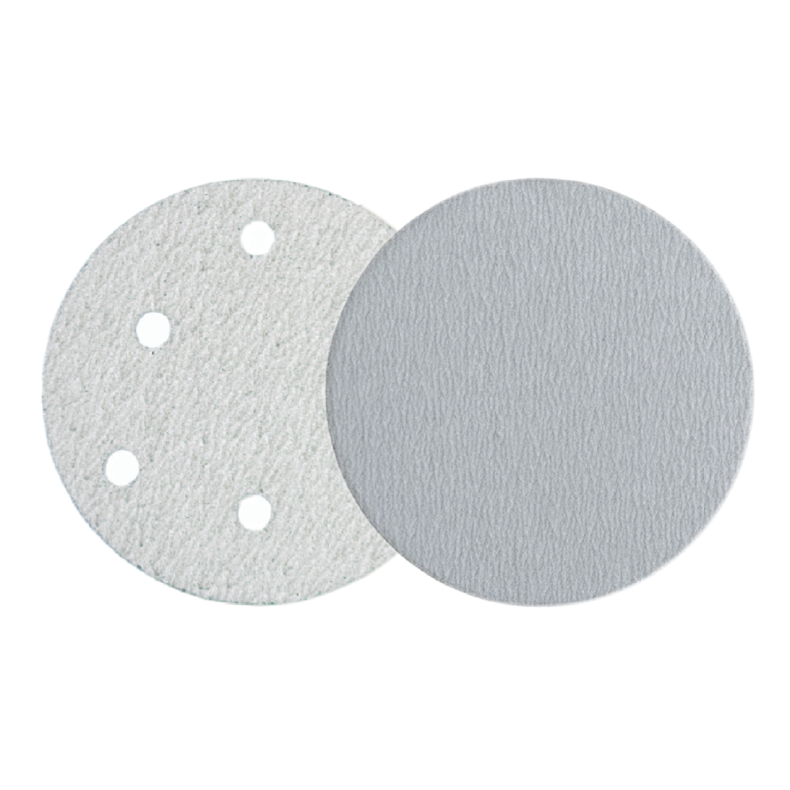 White sanding disc